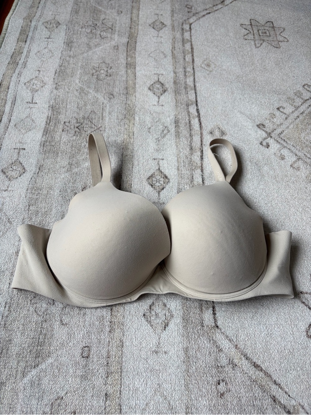 aerie Smooth Molded T-Shirt Bra - Light Beige